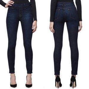 Good American • High Waisted Side Zip Jeans